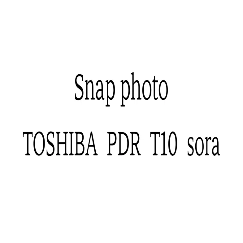 file.TOSHIBA PDR T10 sora : Snap photo｜Sasaki Keishun file