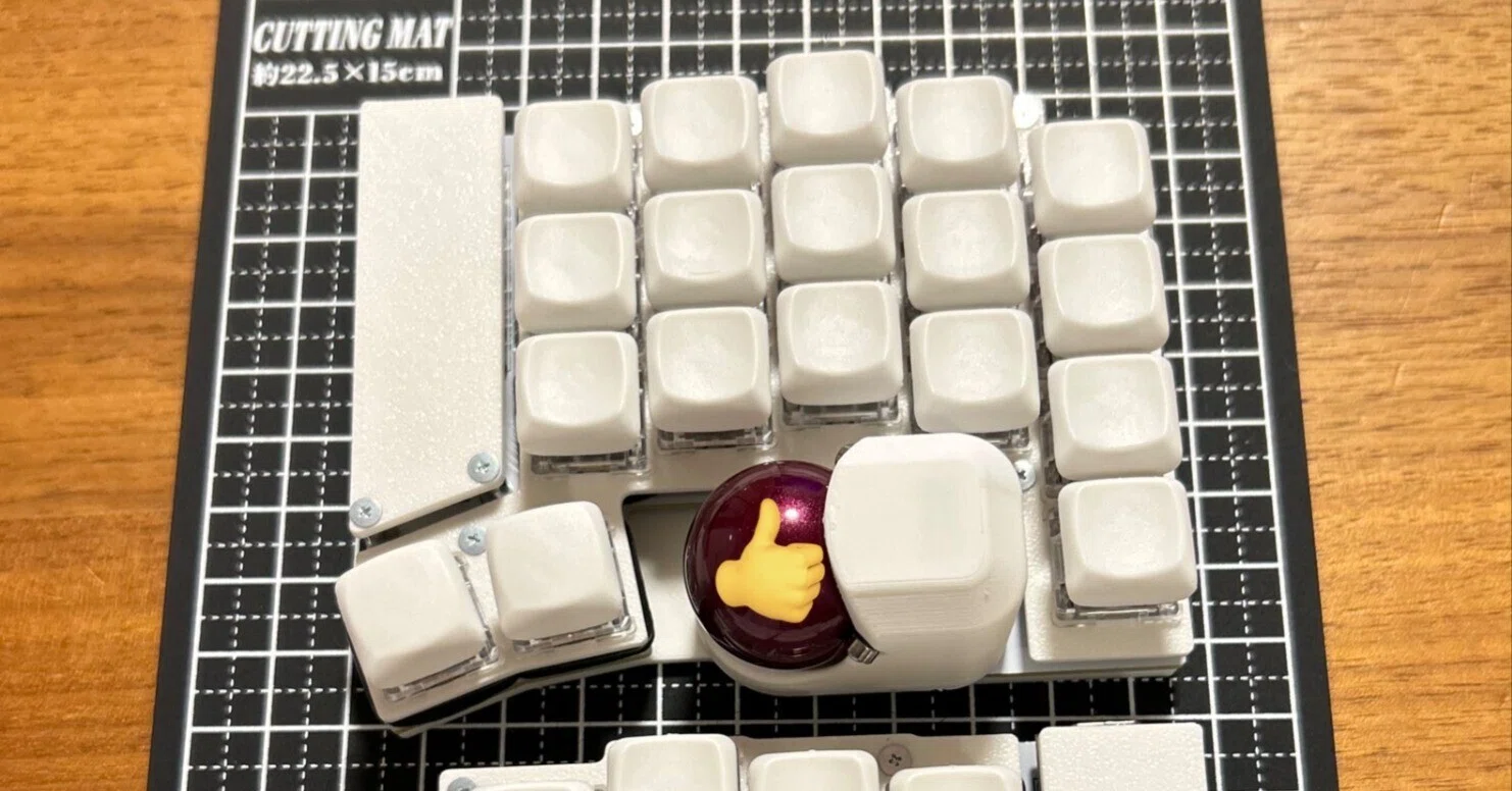 Keyball39ish-μ-MX-R 新発売!!|Kz Keyball39ish-μ-MX-R 新発売!!|Kz