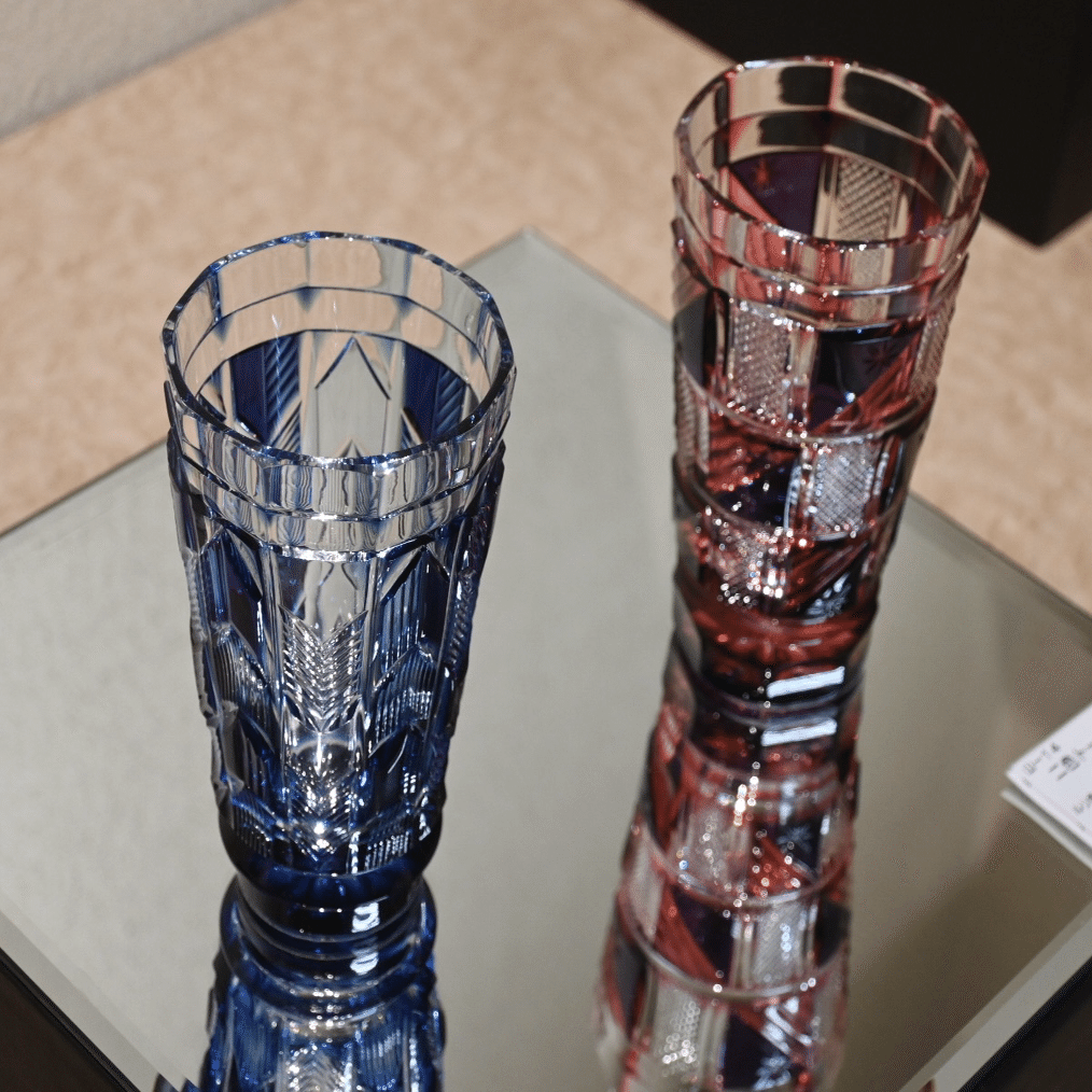 工芸展レポ ｜ 私の好きな薩摩切子｜なかむら｜中村家書店