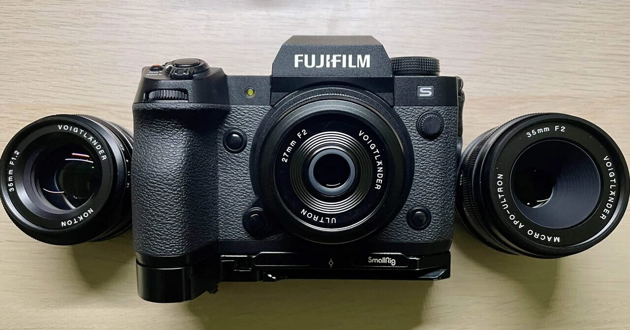 美品】FUJIFILM X−H1 と FUJINON うーむ XF 56mm F1.2