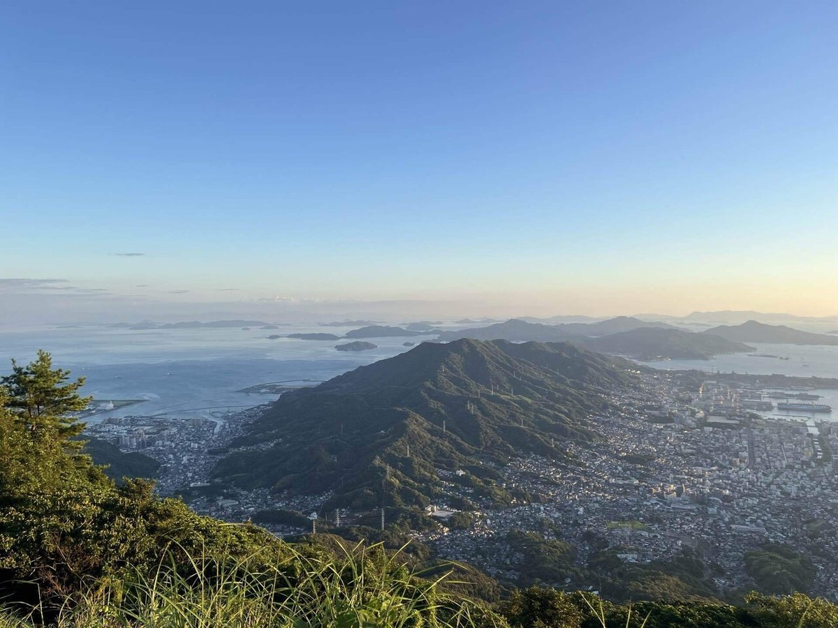 高いところからの景色