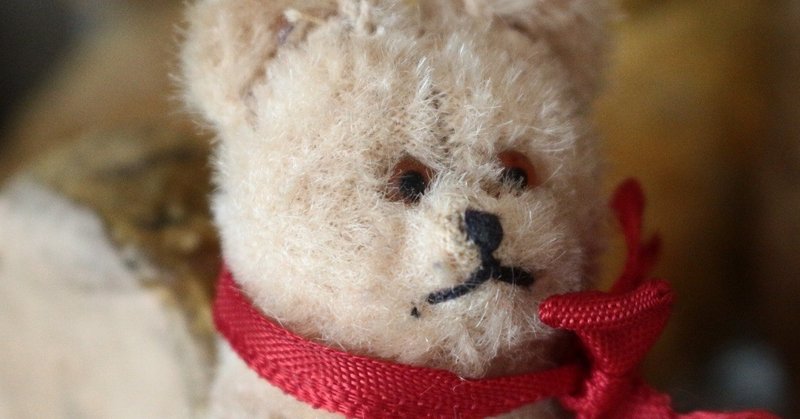 Antique Mini Berg Bear/エッティの冬支度→甲羅干し