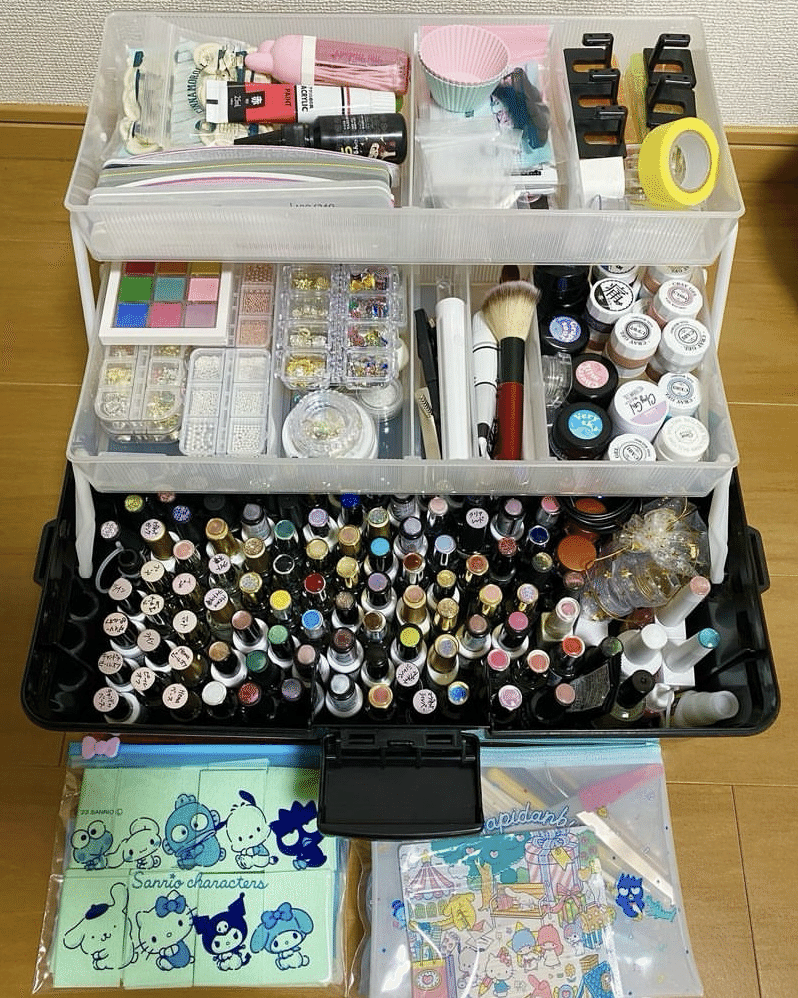 お道具箱 ネイルサロン　ネイリストさん出張用　ネイル　道具箱 お道具箱 ネイルサロン ネイリストさん出張用 ネイル 道具箱