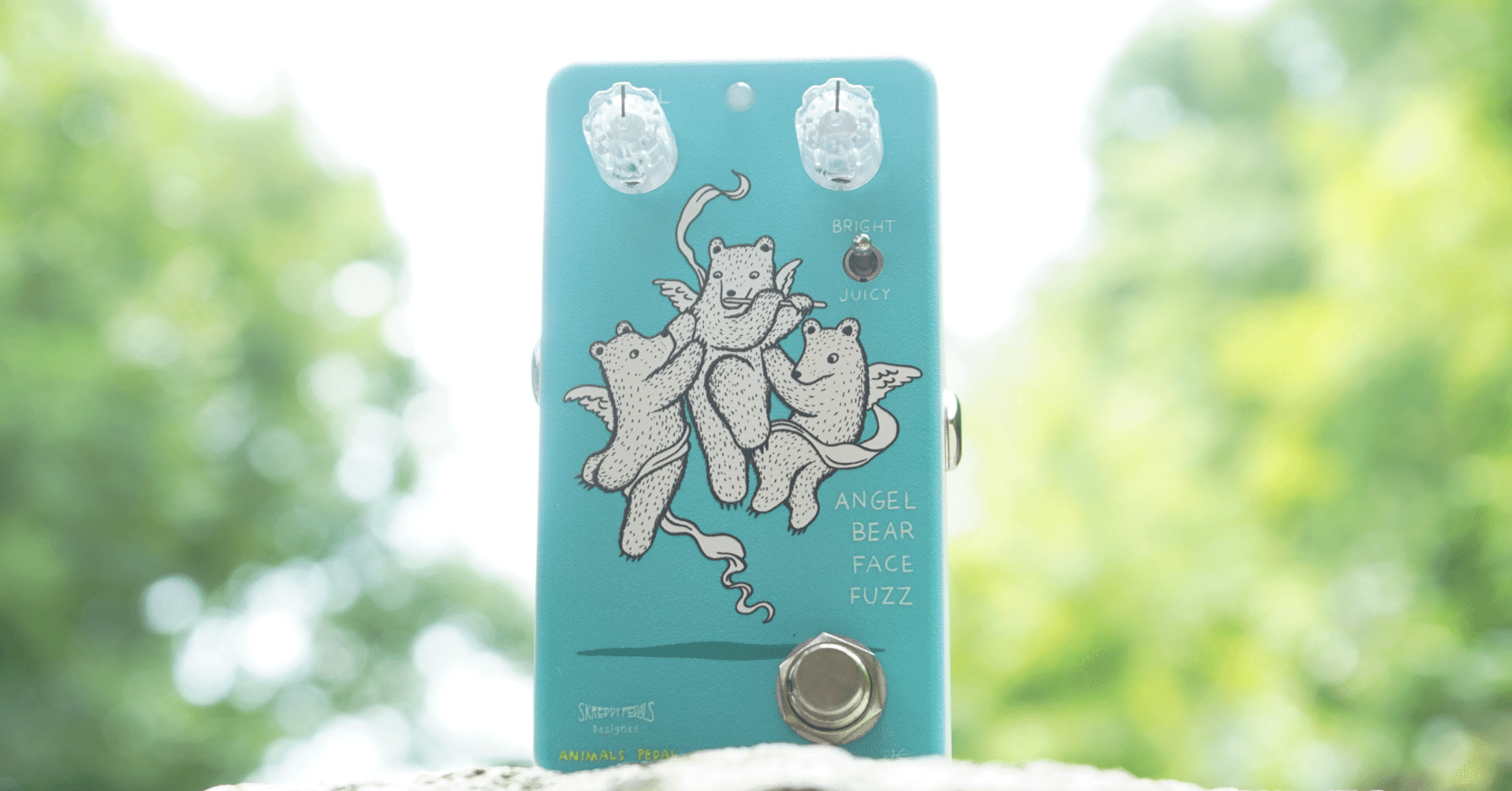Animals Pedal×Skreddy Pedals！極上シリコンファズフェイス！ANGEL