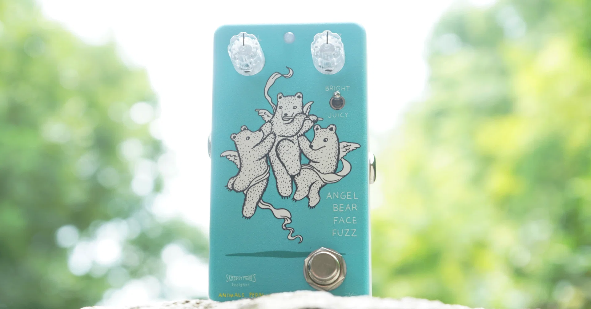 Animals Pedal×Skreddy Pedals！極上シリコンファズフェイス！ANGEL