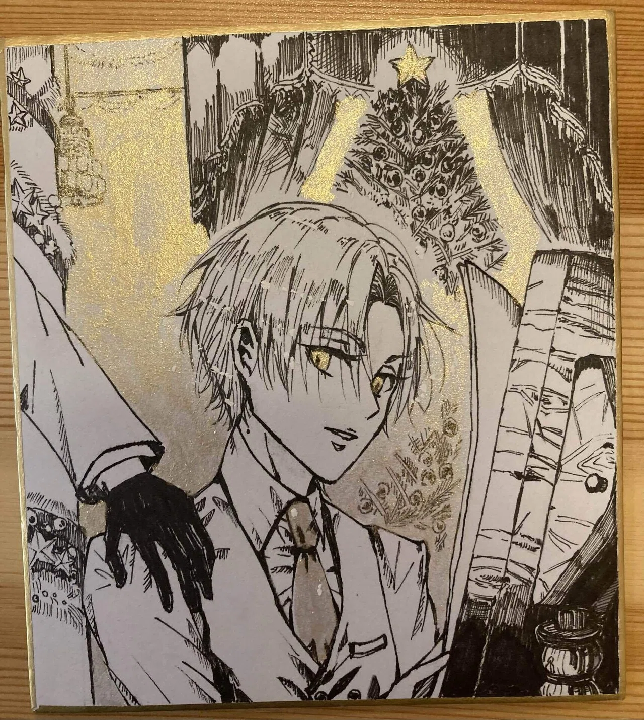 d*2様 椎野せら 直筆イラスト色紙 コミティア150 コミティア150に出す色紙②｜rosyemu
