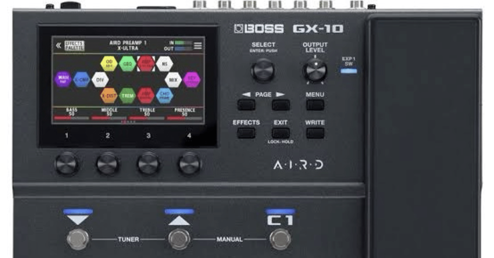 BOSS GT-10 ギターエフェクトプロセッサー BOSS - GT-10 | Guitar Effects Processor