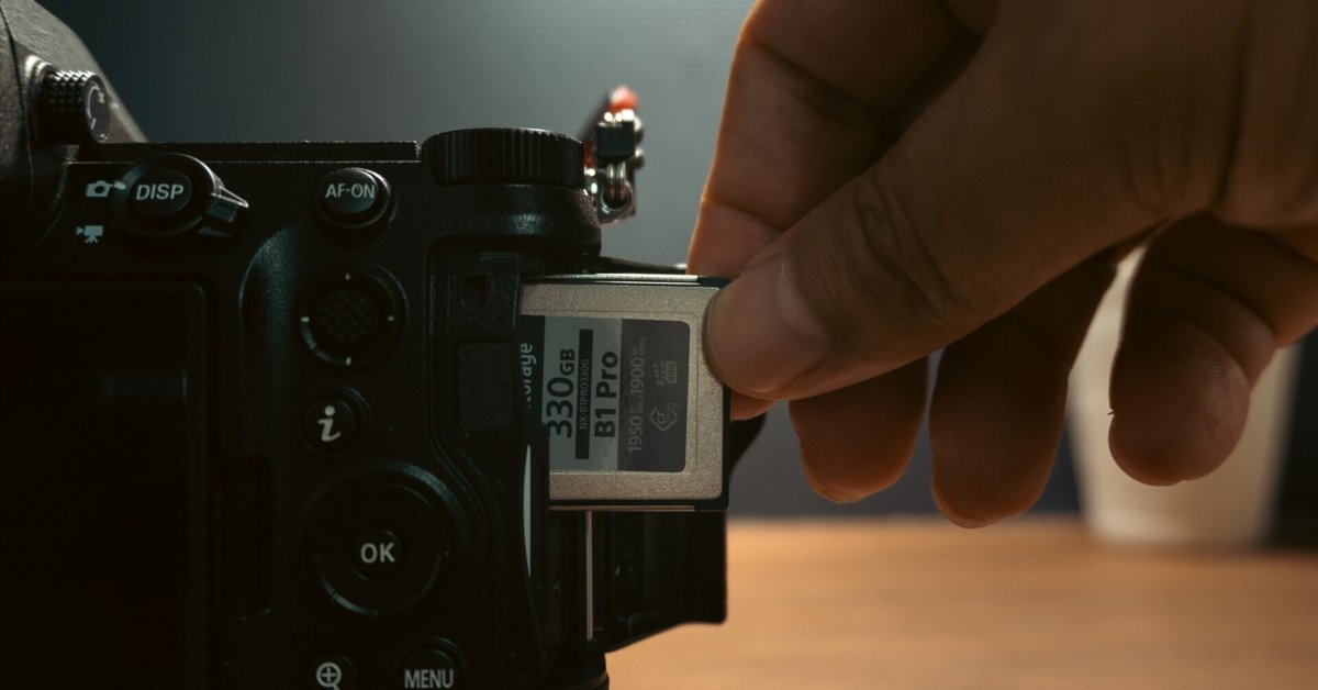 Nikon z7 cfexpress type b&リーダー付