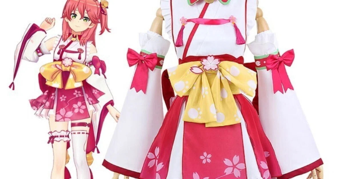 vtuber ホロライブ さくらみこ コスプレ 私服 衣装 バーチャル vtuber ホロライブ さくらみこ コスプレ 私服 衣装 バーチャル