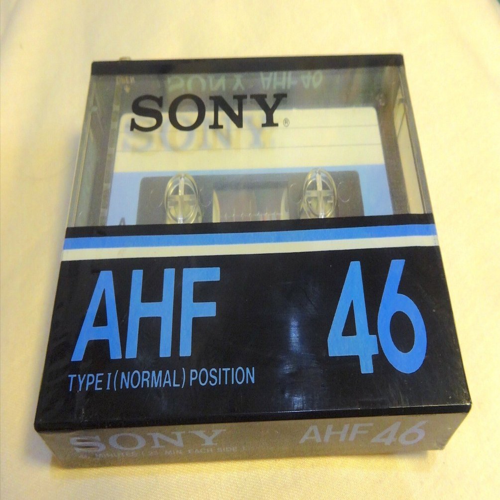 📼 カセットテープな時代#013 ｜ SONY, AHF, TYPE1, 1978年頃