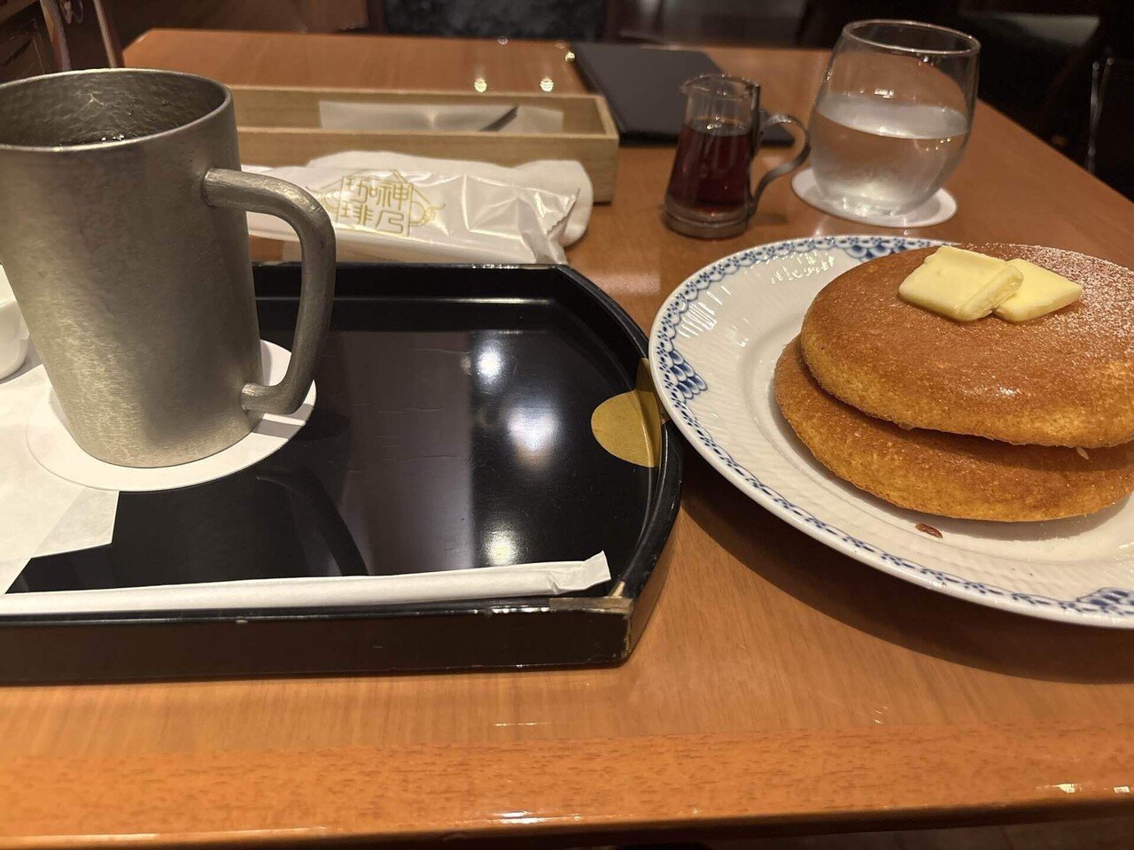 休日前夜外食②神乃珈琲｜さくら