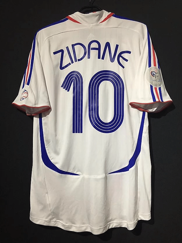 2006ドイツワールドカップ フランス代表 ファイナル仕様 ジダン