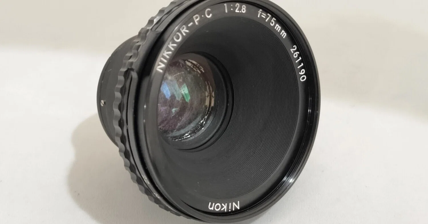 Nikon NIKKOR-P.C 75mm F/2.8 BRONICAの分解|フィルムカメラ修理の Nikon NIKKOR-P.C 75mm F/2.8 BRONICAの分解|フィルムカメラ修理の