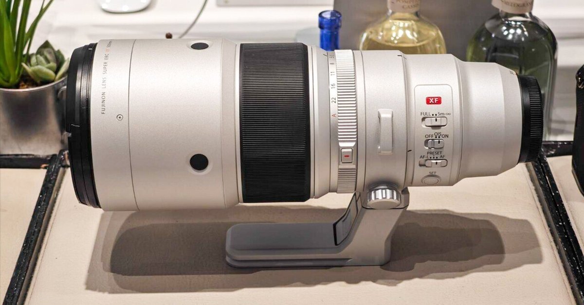 富士フィルム 新レンズ「XF16-55mmF2.8」「XF500mmF5.6」軽量化
