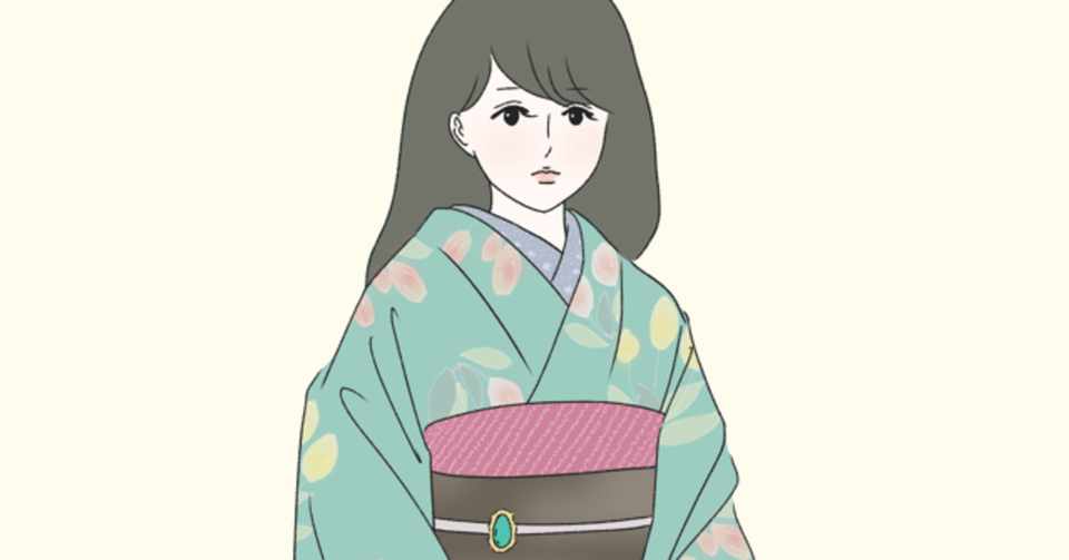 時代のイメージ 着物イラスト リカ Note