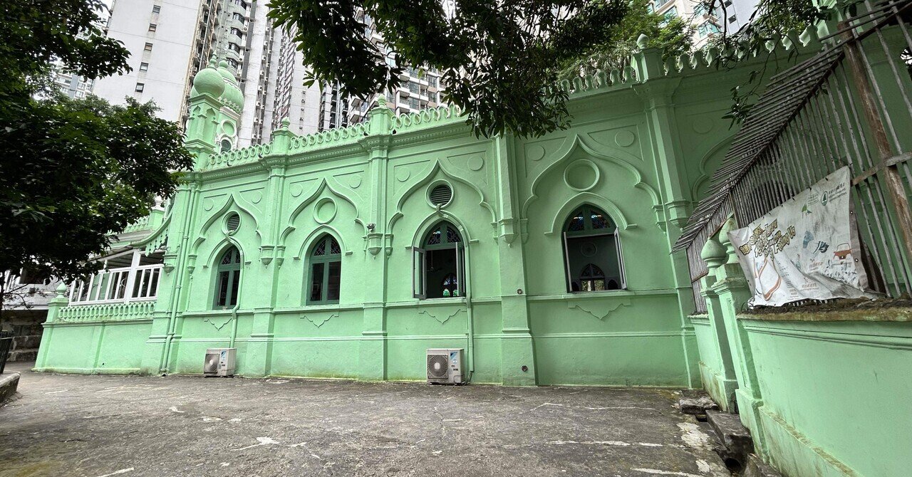 散步香港134 ＜ 中環 / Jamia Mosque 些利街清真寺 ＞｜Sophie