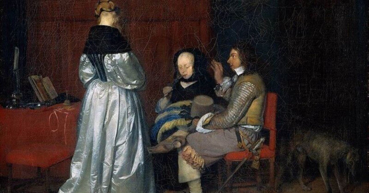 絵画を色づける解釈 －『父の訓戒』を巡る随想｜ミック@アート好きのノート