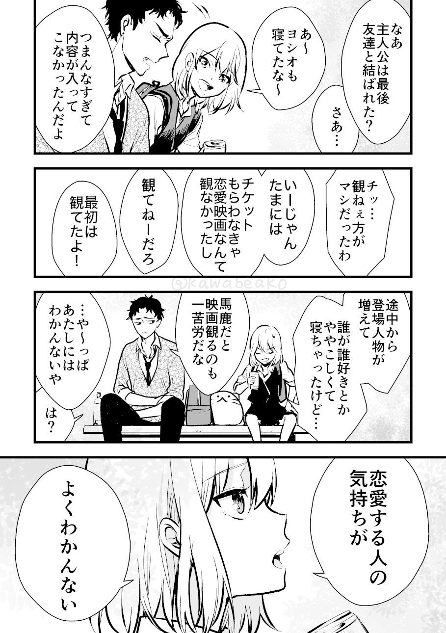 四月馬鹿 02 川辺蛙子 Note