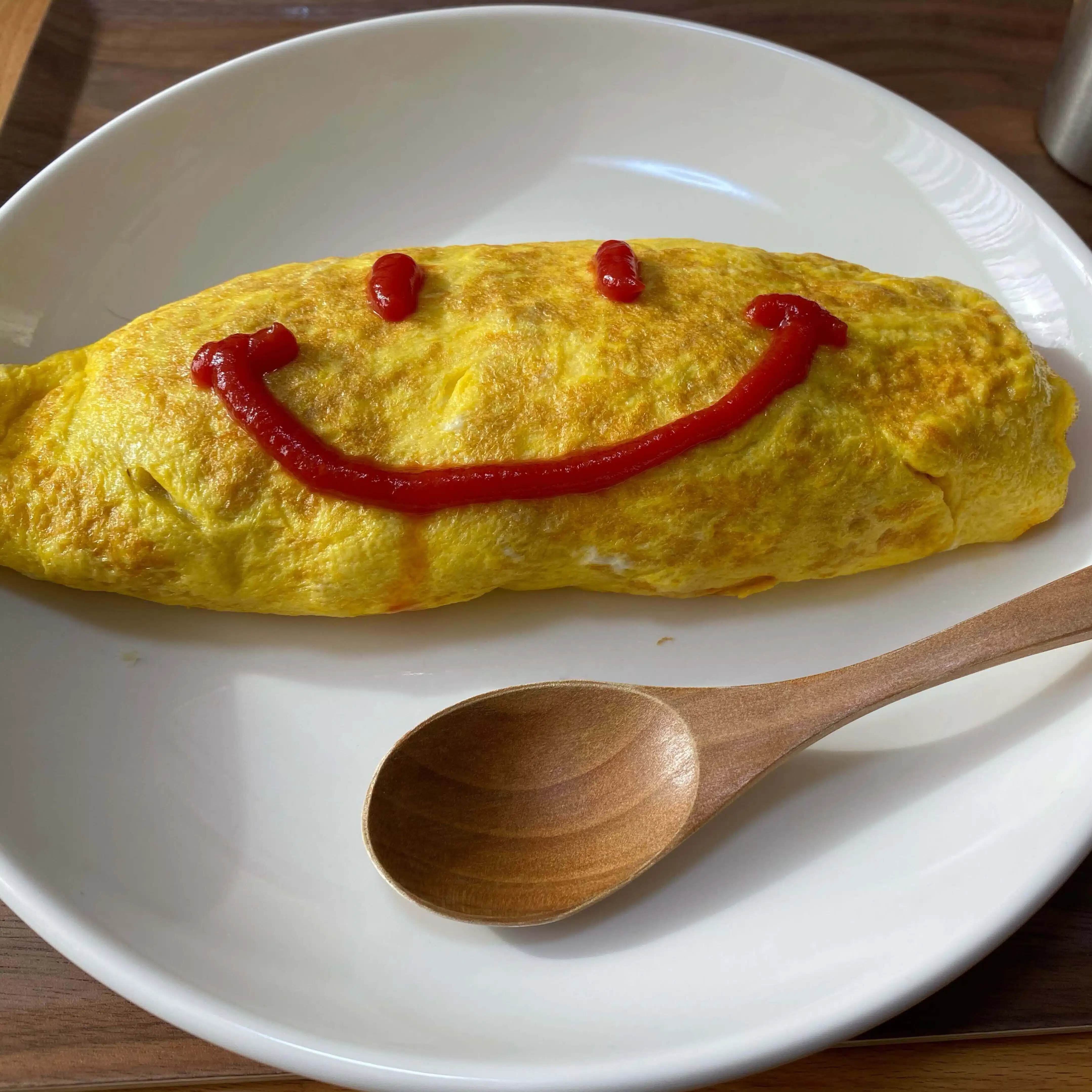好きな料理は妻のオムライス