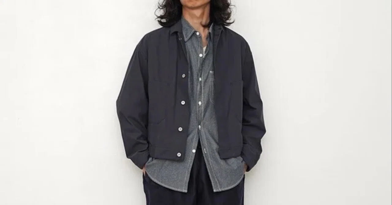 寒暖差にはショート丈のブルゾンを。【Y ワイ】ORGANIC COTTON