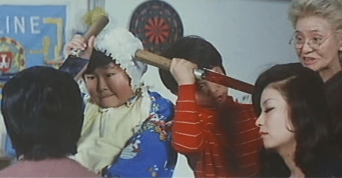 映画チラシ 「谷岡ヤスジのメッタメタ ガキ道講座」　宍戸錠 前田武彦　日活作品　少年マガジン　 映画ポスター「谷岡ヤスジのメッタメタガキ道／喜劇いじわる大障害」1971年日活