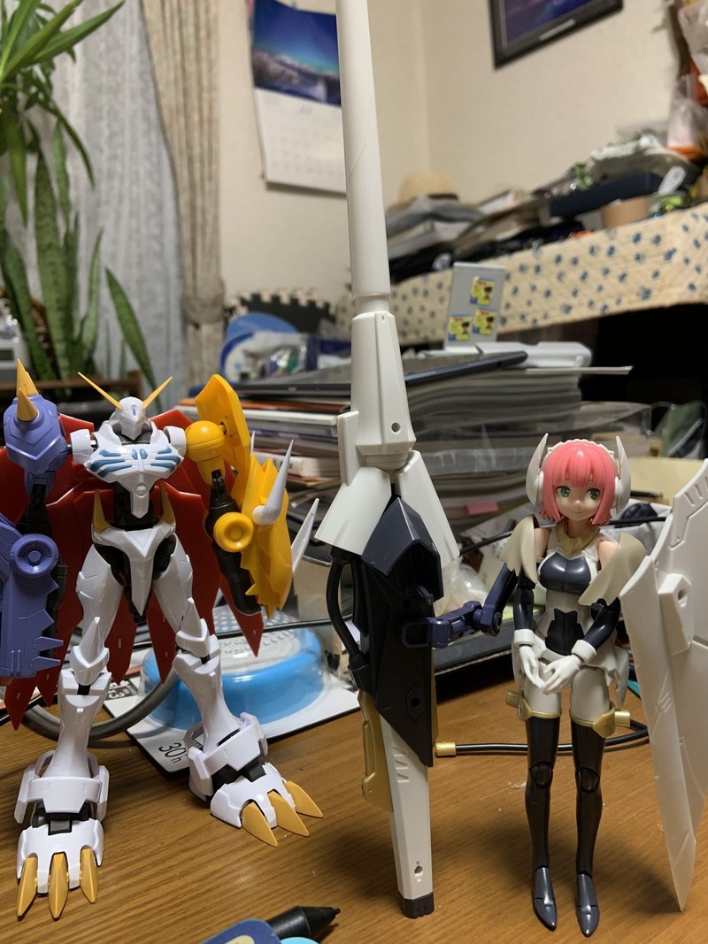 Figure Rise Standard オメガモン レビュー 158dg Note Figure Rise Standard オメガモン レビュー 158dg Note