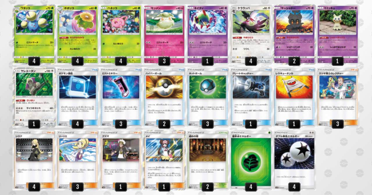 ロストマーチって楽しい 現在使用しているロストマーチのお話 ゆずりは Note