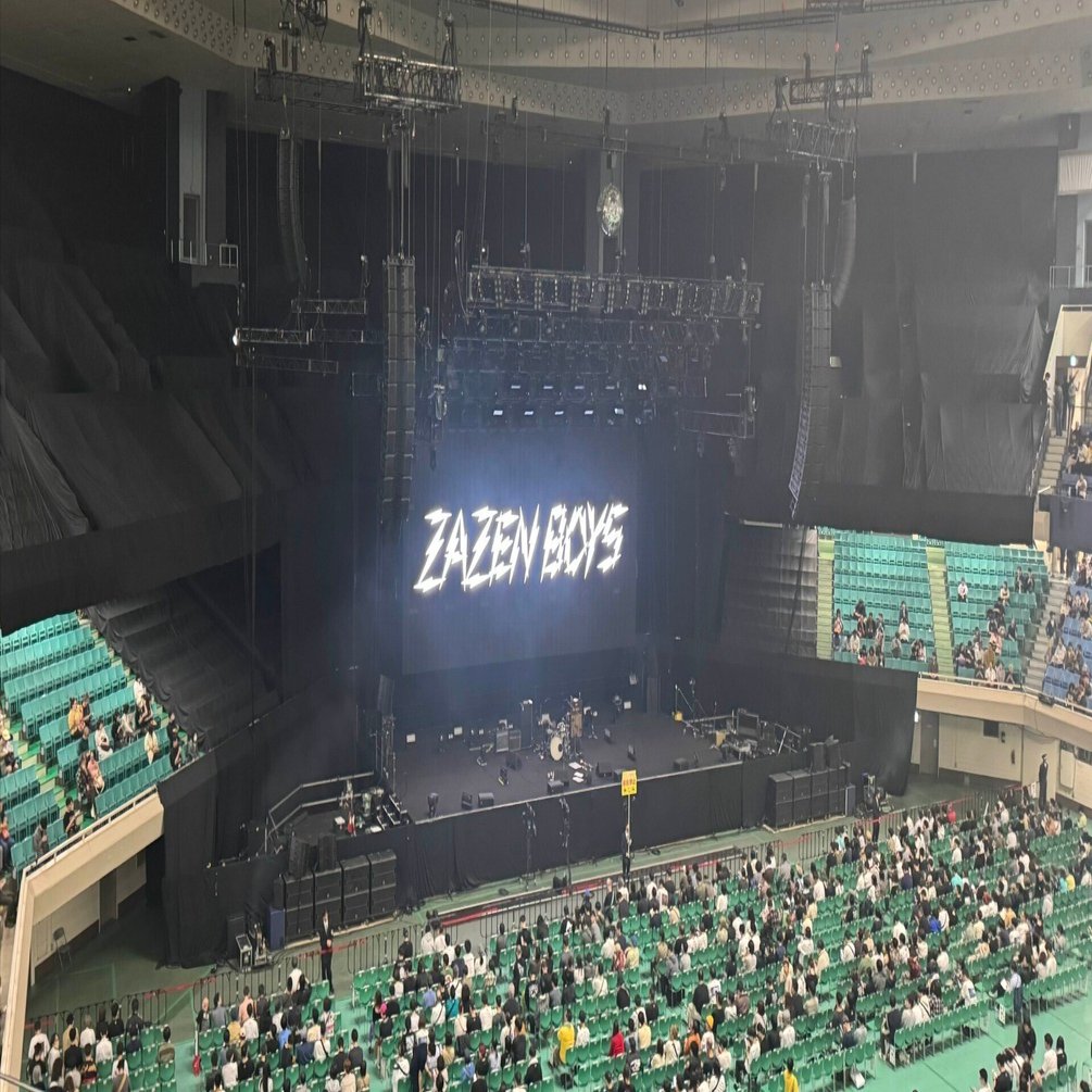 ZAZEN BOYS at 日本武道館 2024.10.27｜夏影ソウナ