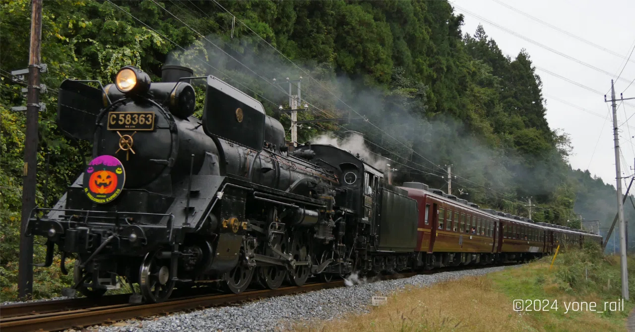 DECOLE　記念撮影 秩父鉄道SL HALLOWEEN EXPRESS｜yone