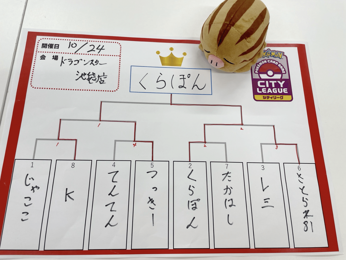 全文無料】ルギアと挑戦した3度目のシティで準優勝出来た話｜つっきー