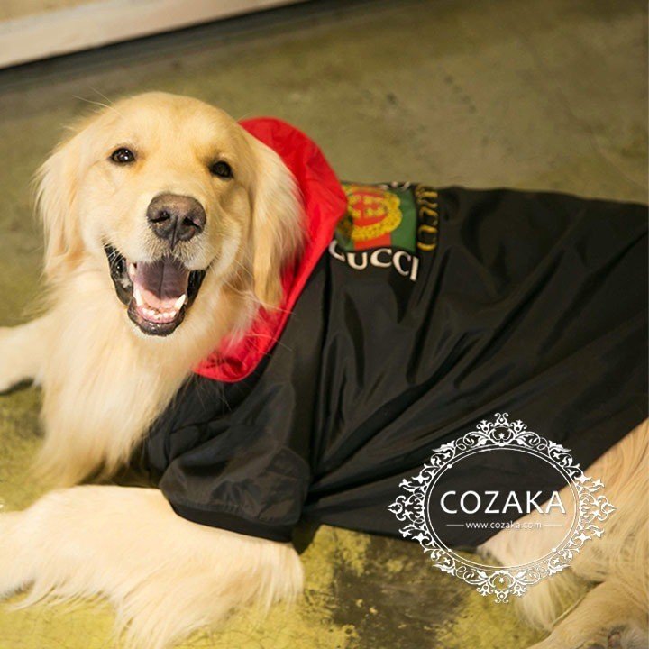 グッチ お飼い主とお揃い フード付きジャケット 犬服 ♡可愛い GUCCI