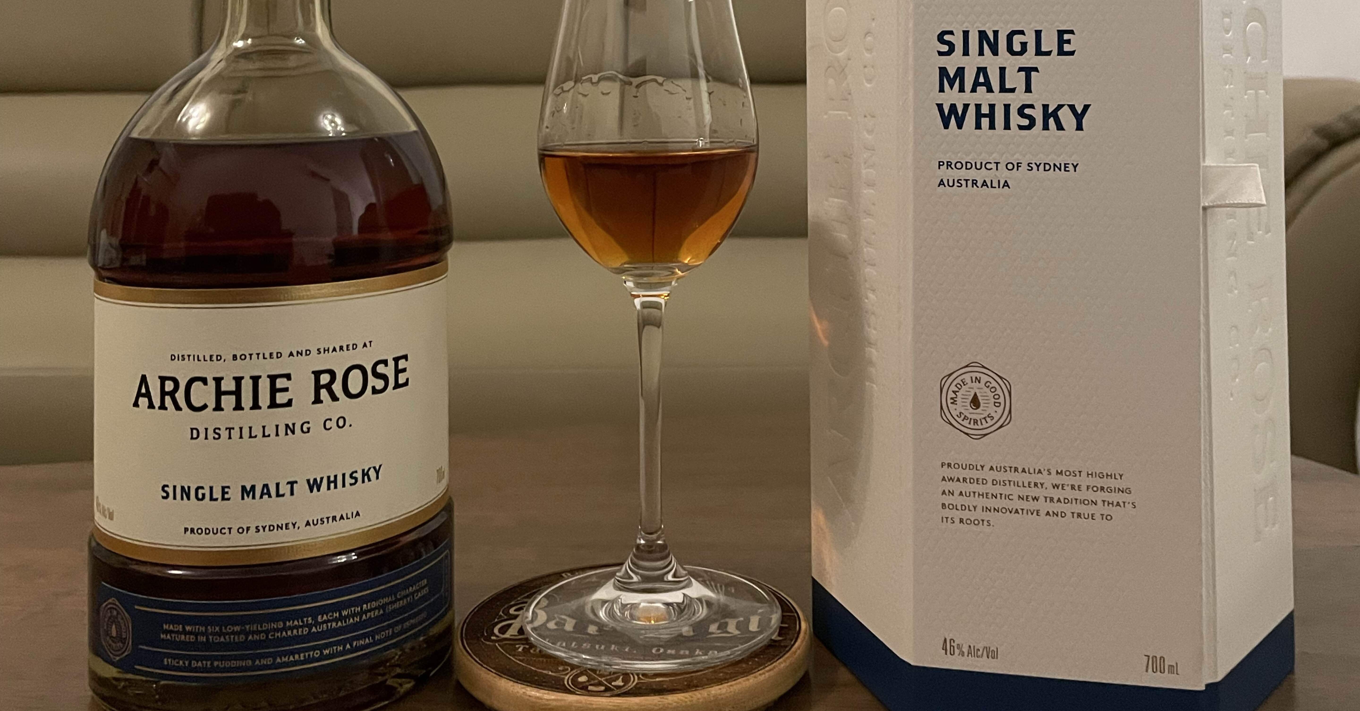 Archie Rose Single Malt Whisky (ABV 46%)｜Joe