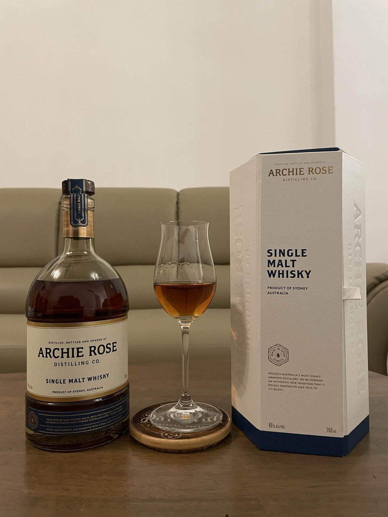 Archie Rose Single Malt Whisky (ABV 46%)｜Joe