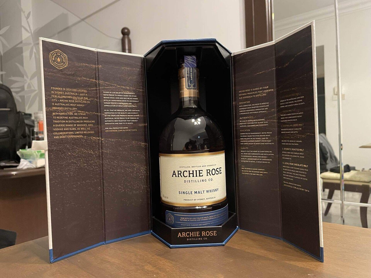 Archie Rose Single Malt Whisky (ABV 46%)｜Joe