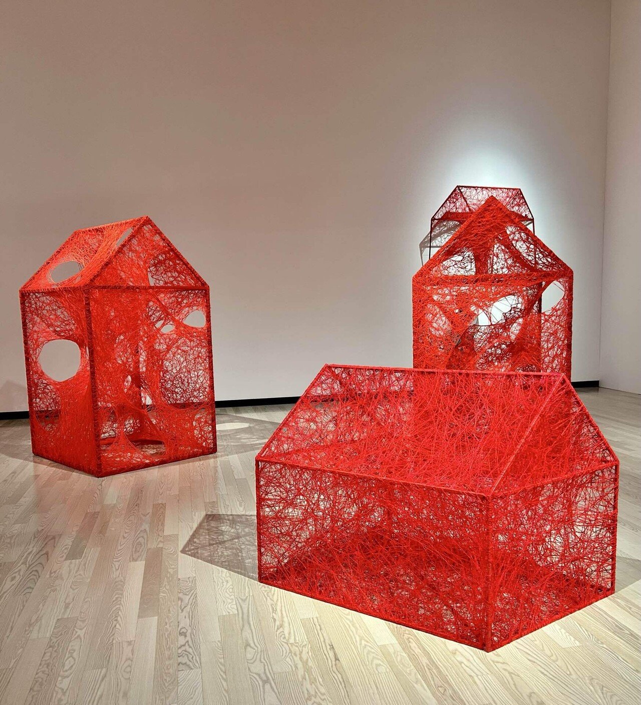 稀少品 塩田千春 つながる私(アイ) アイコニックアートバッグ I