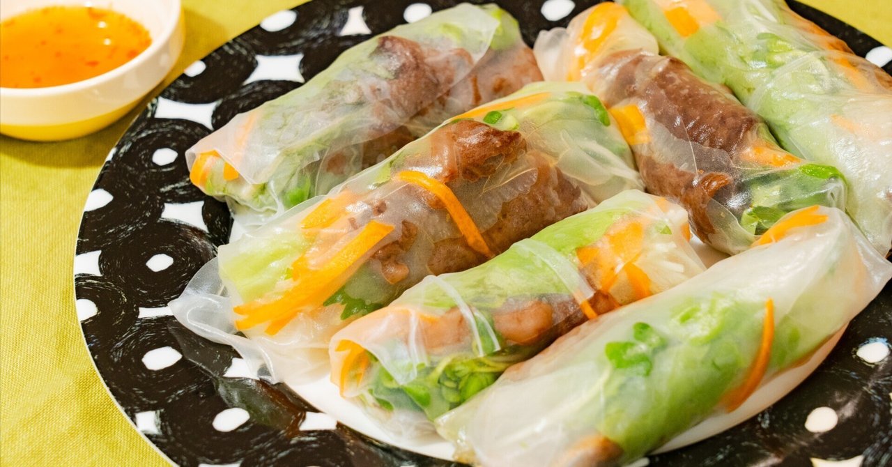 生春巻き サラダ生春巻きのレシピ - ふたりごはん のレシピ・作り方