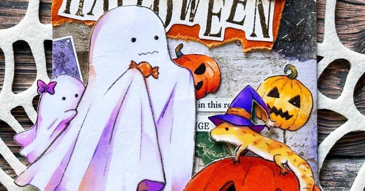 オーダー】アルバムクラフト・コラージュ素材☆ハロウィン素材