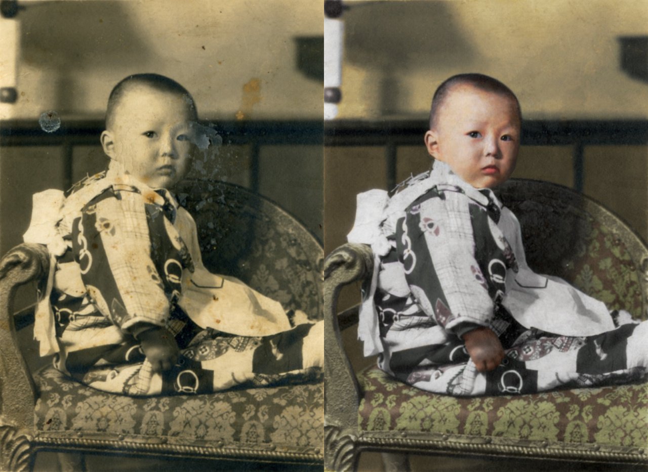 白黒写真カラー化 青木ヒデオ Note