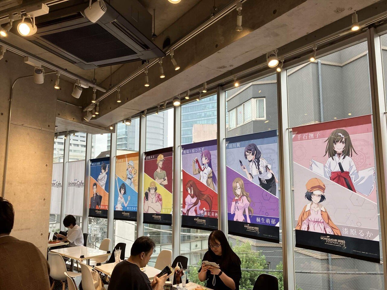 物語シリーズ✖︎シュタインズゲート コラボカフェ（スイパラ