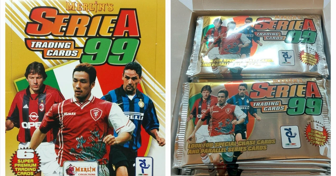 2000年セリエA トレーディングカード75枚 DS 2000 セリエA トレーディングカード pianeta calcio 1パック 6枚