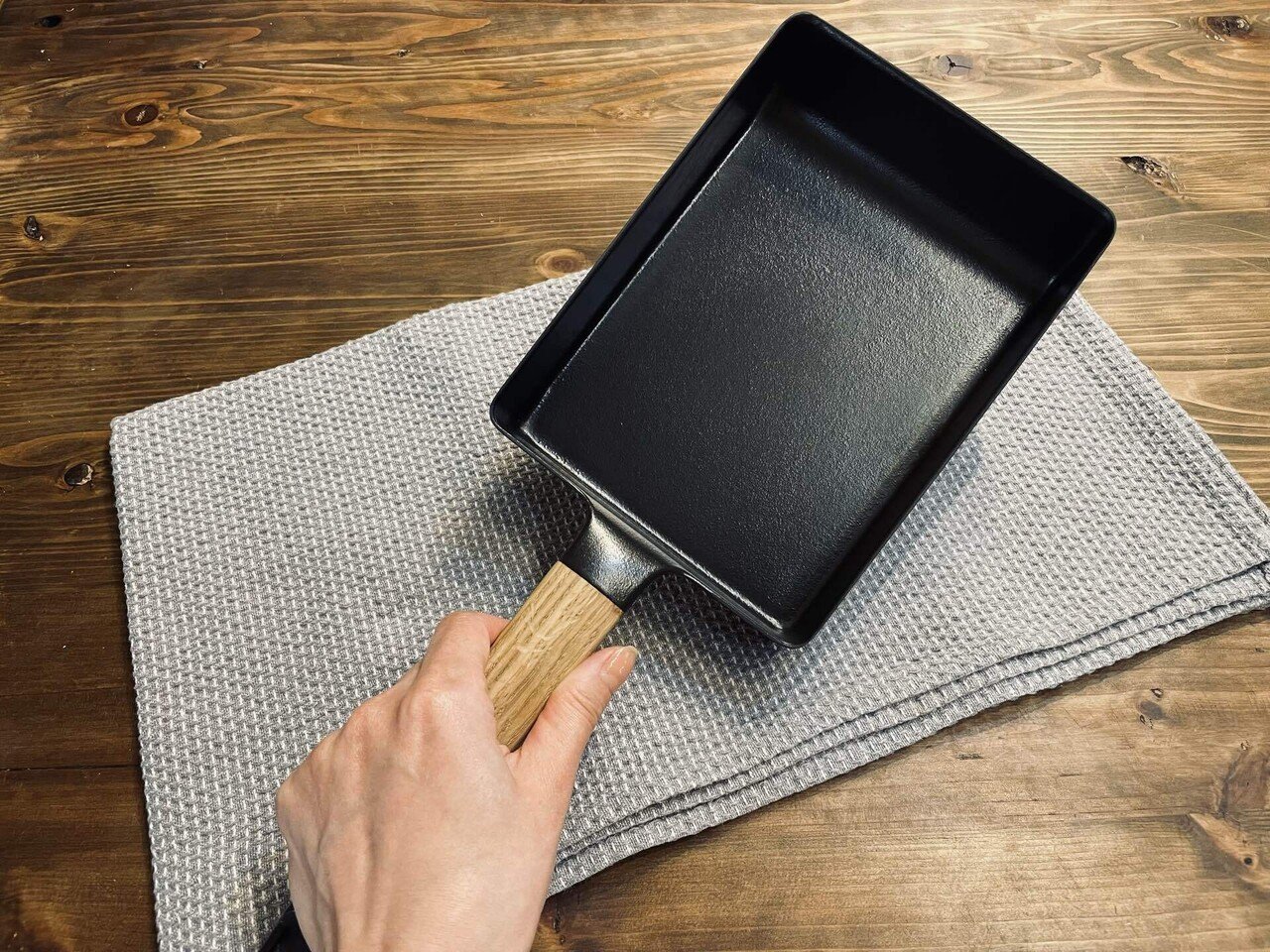 バーミキュラ EGG＆TOAST PAN [プレミアムブラック] バーミキュラ (Vermicular) EGG & TOAST PAN 【プレミアム