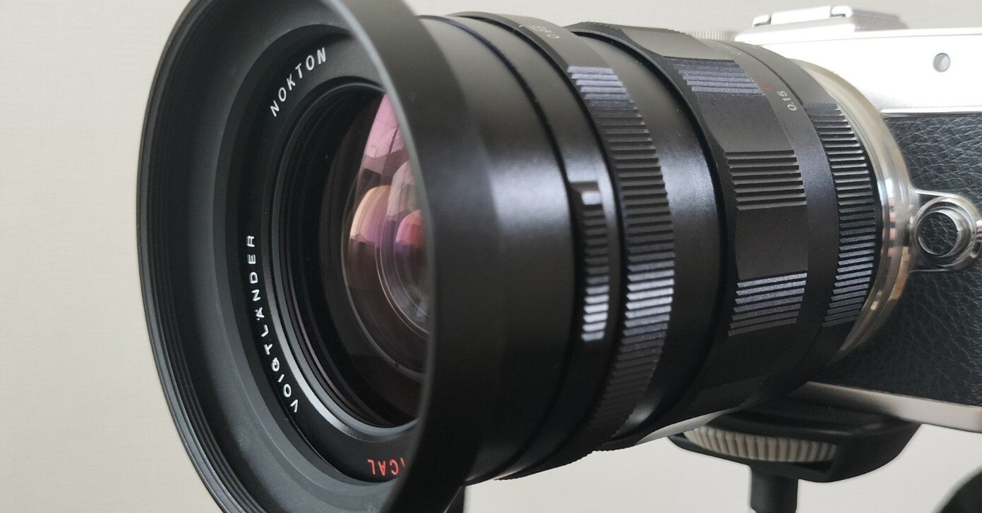 nao17様専用オーダー／後半分 ボケ量比較 フォクトレンダー Nokton