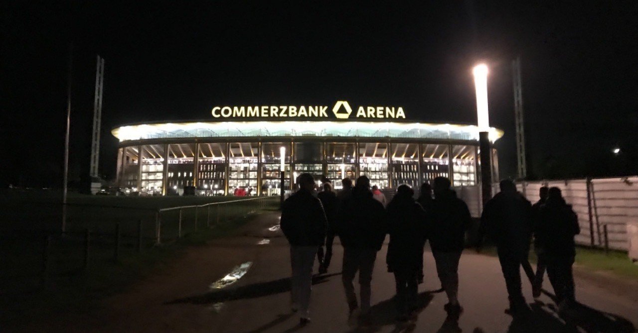 アイントラハト・フランクフルト(ドイツ)の試合観戦｜skawbr