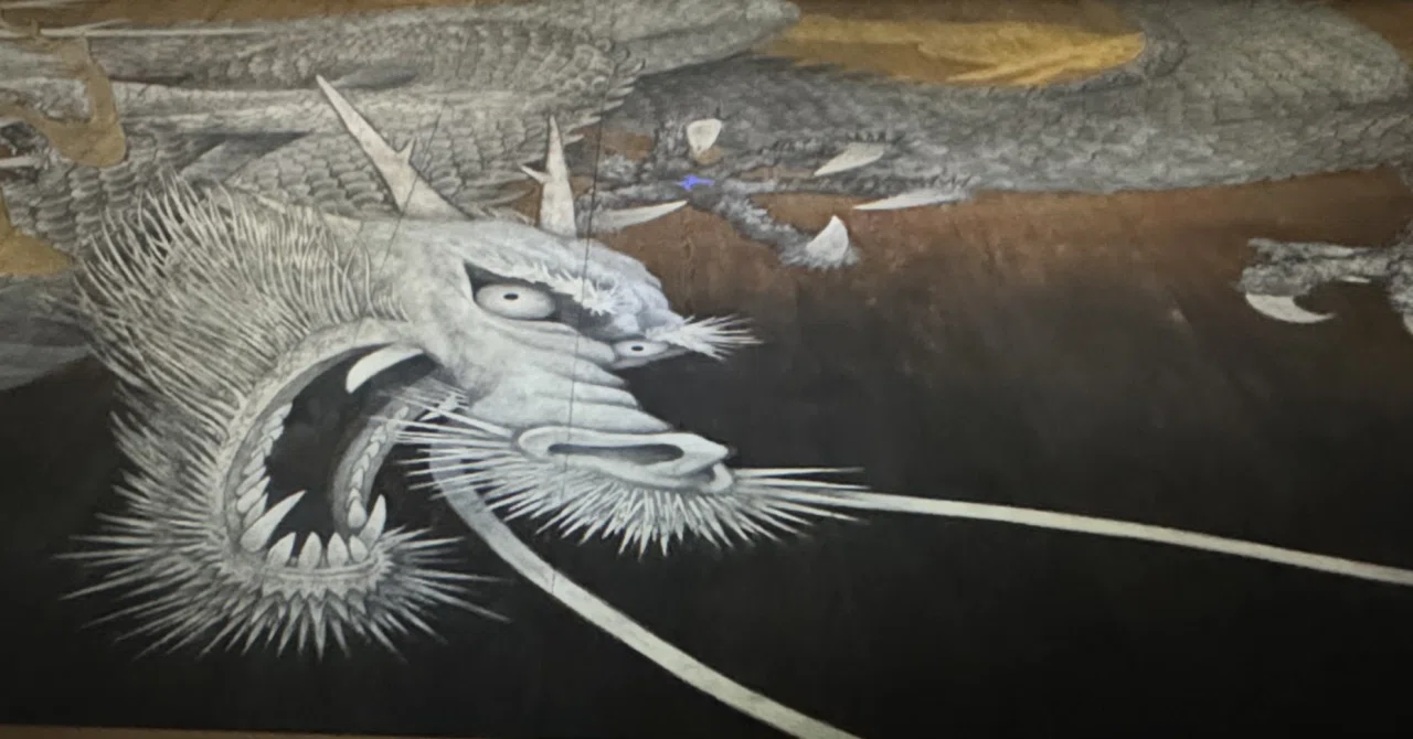 寛永寺創建四百周年 根本中堂天井絵奉納記念 手塚雄二展 そごう美術館
