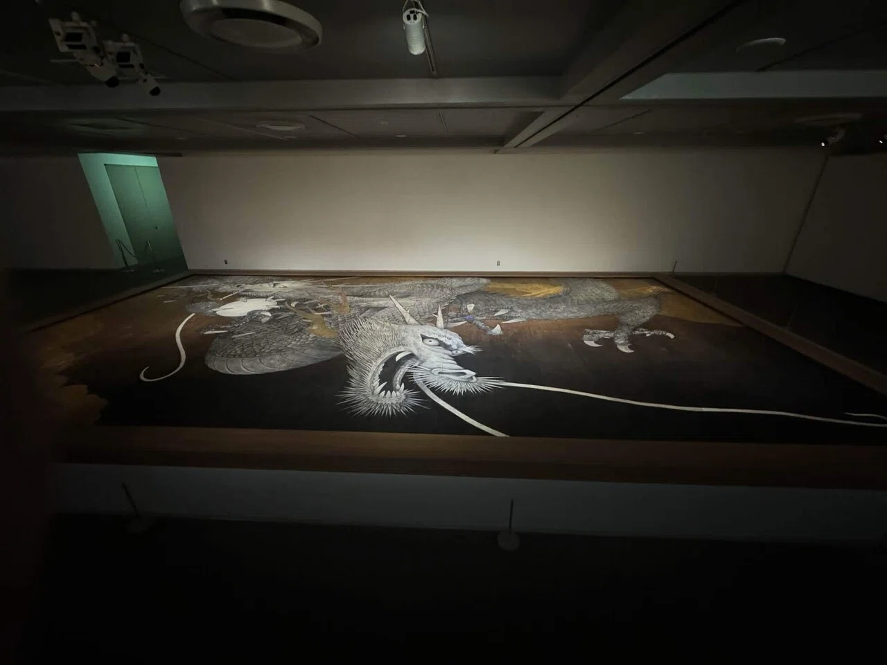 寛永寺創建四百周年 根本中堂天井絵奉納記念 手塚雄二展 そごう美術館
