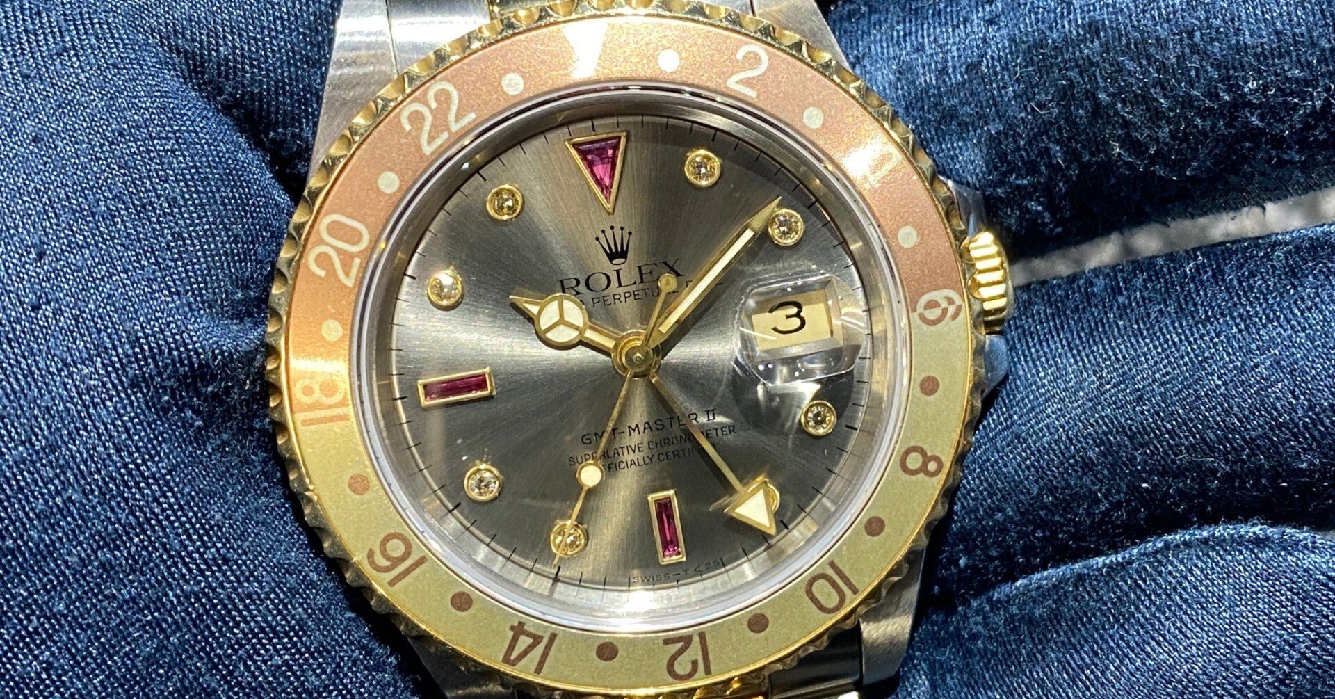 GMTマスター注目モデル！ 16713RG グレーダイヤル X番 トリチウム｜金子 剛