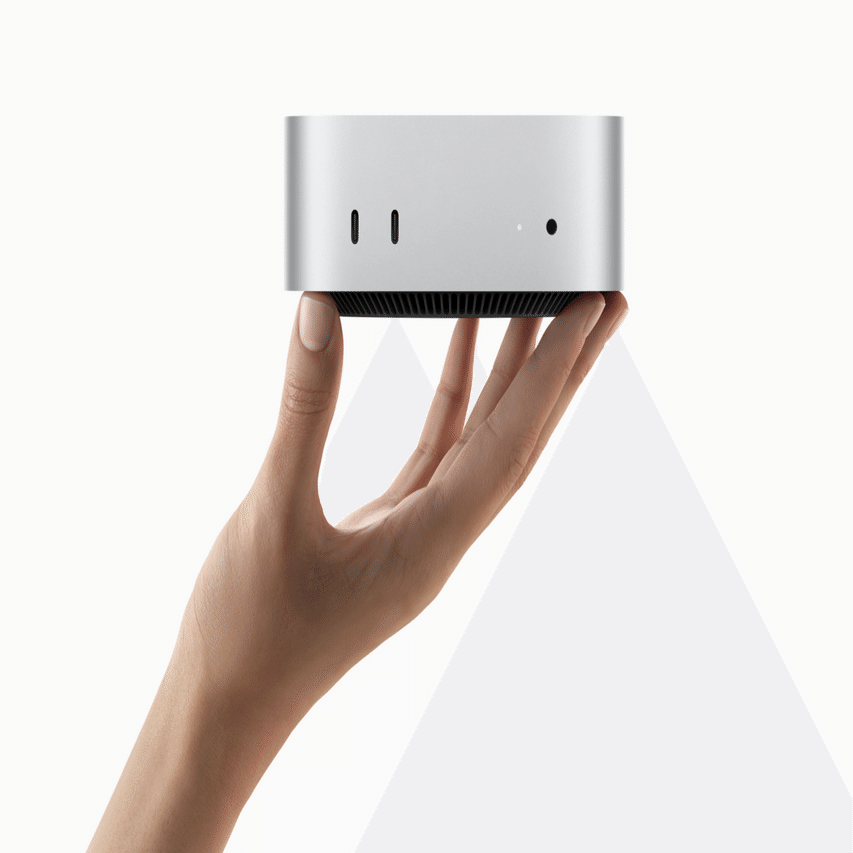 Apple、M4/M4 Proチップを搭載し全く新しい筐体を纏ったMac miniを発表