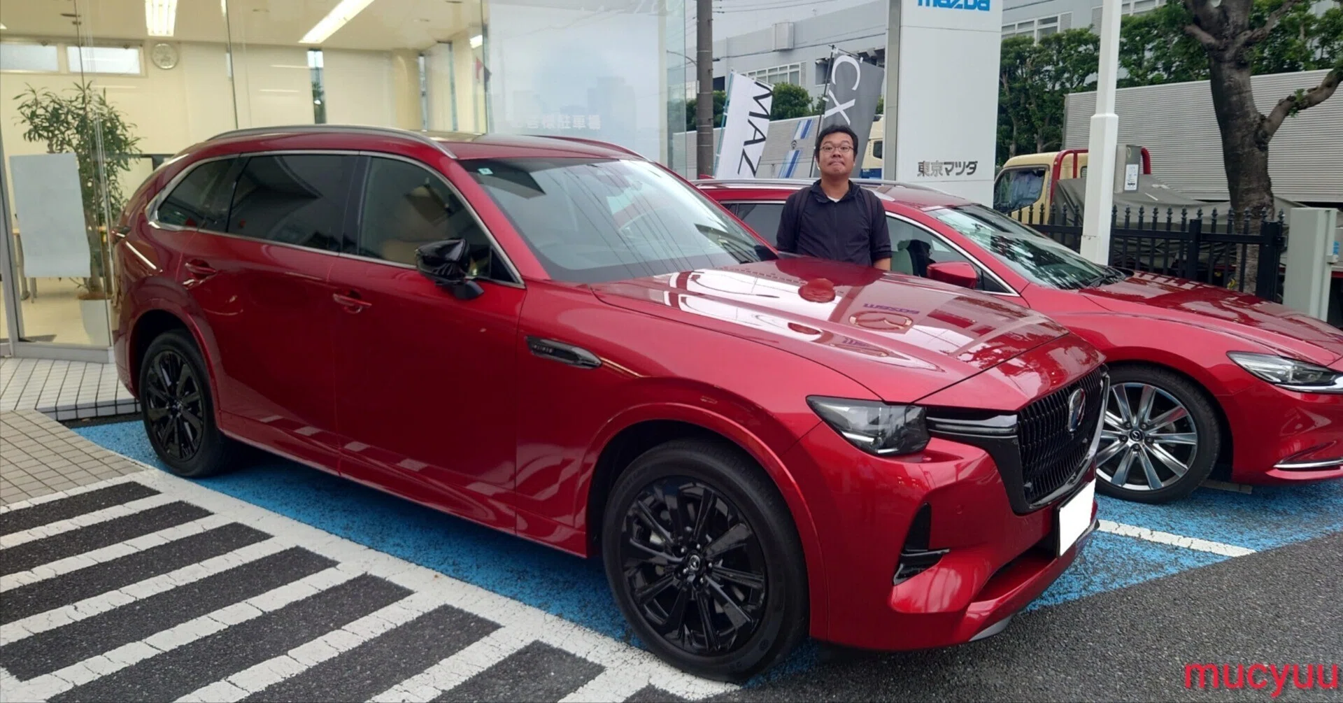 マツダ CX-80 XD-HYBRID Premium Modernを体感する事ができました 洗練