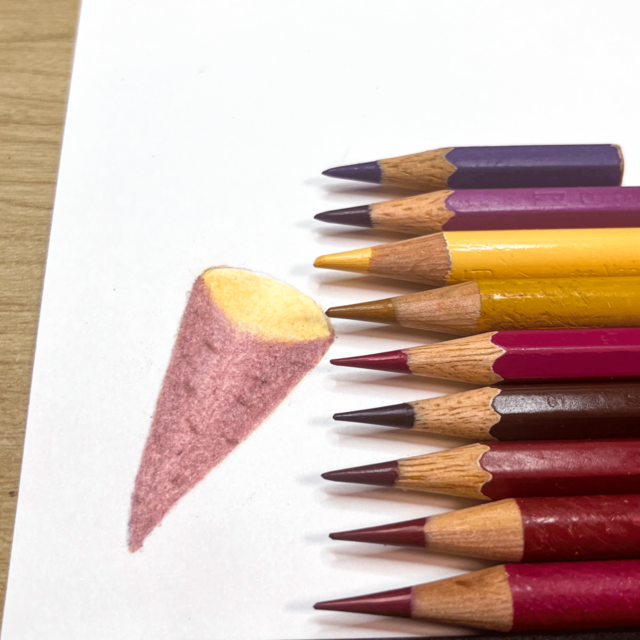 塗り解説〜焼き芋ができるまで〜｜虚音灯和(ウツロネ トワ)