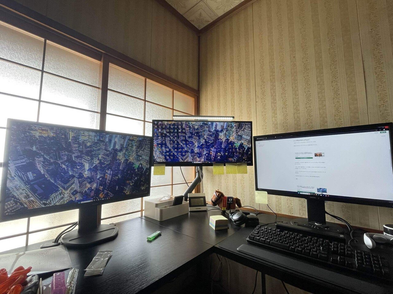 マルチにこなす為トリプルディスプレイ化｜通りすがりのパチンカー兼